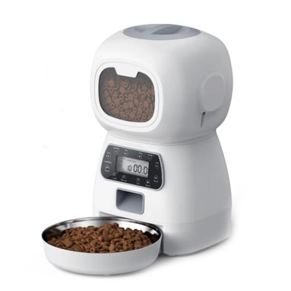 3.5L automatic food dispenser for dogs or cats with WIFI